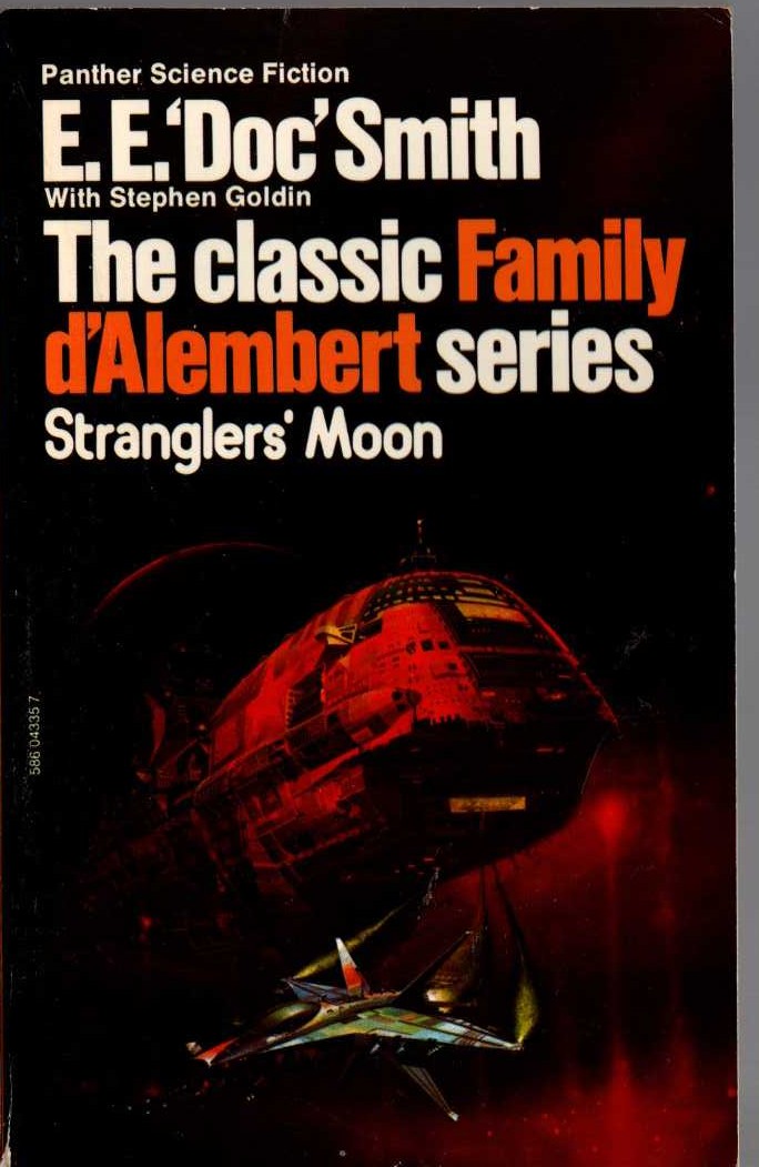 E.E.'Doc' Smith  STRANGLERS' MOON front book cover image