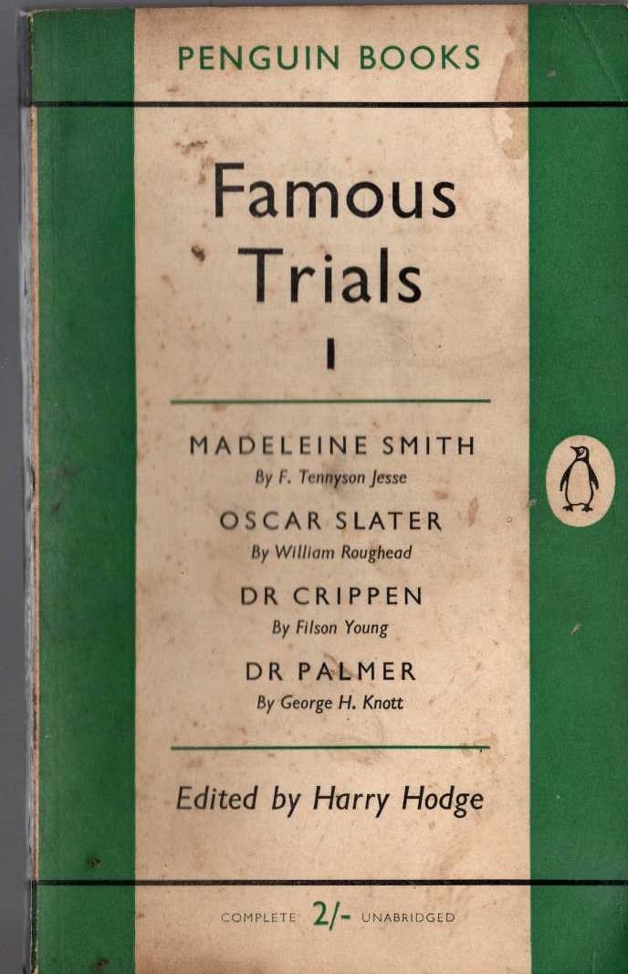 James H. Hodge (edits) FAMOUS TRIALS 1 front book cover image