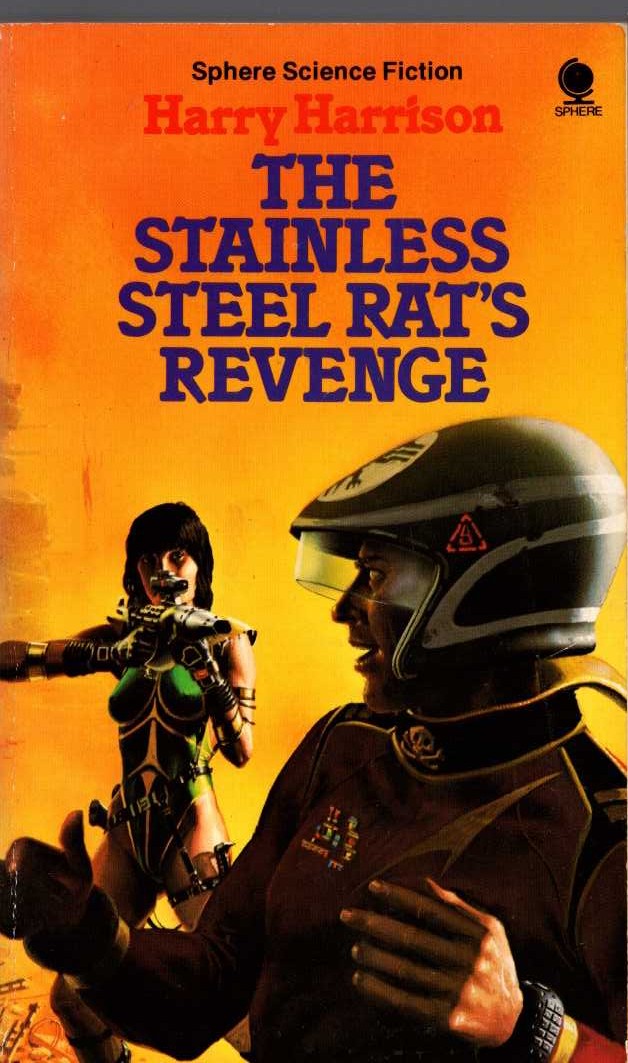 Harry Harrison  THE STAINLESS STEEL RAT'S REVENGE front book cover image