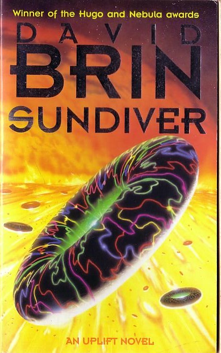 David Brin  SUNDIVER front book cover image