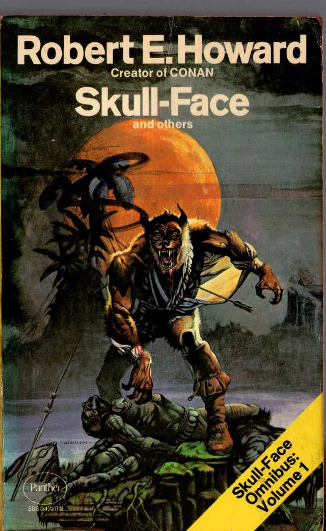 Robert E. Howard  SKULL-FACE and others front book cover image