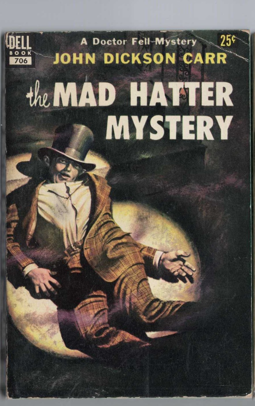 John Dickson Carr  THE MAD HATTER MYSTERY front book cover image