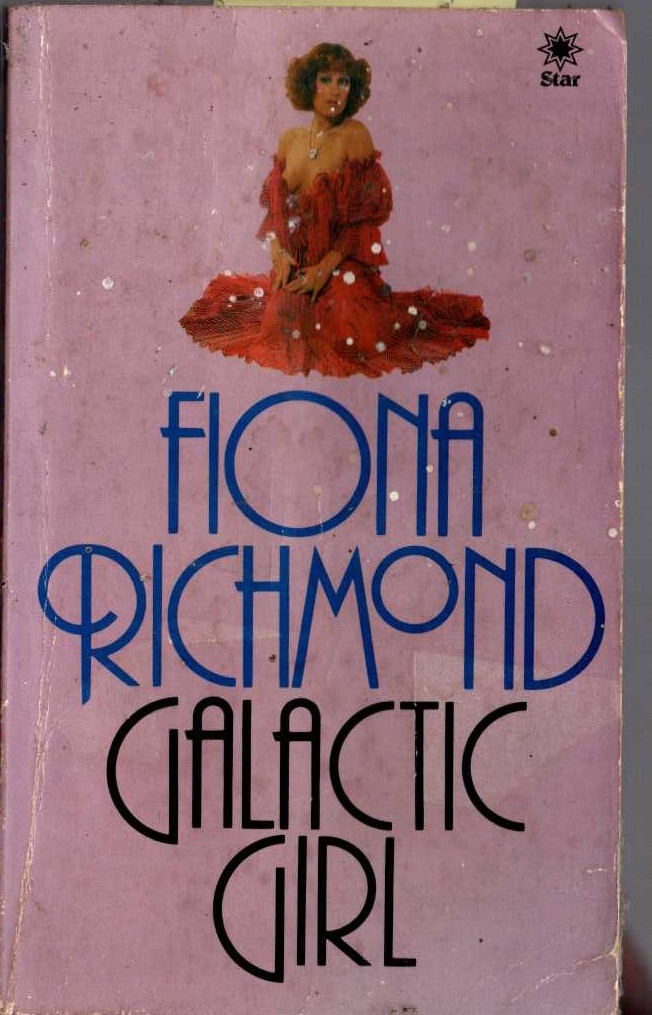 Fiona Richmond  GALACTIC GIRL front book cover image