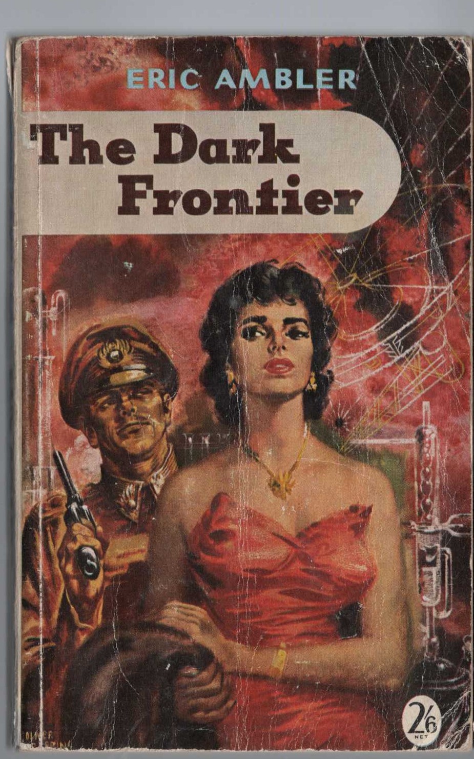Eric Ambler  THE DARK FRONTIER front book cover image