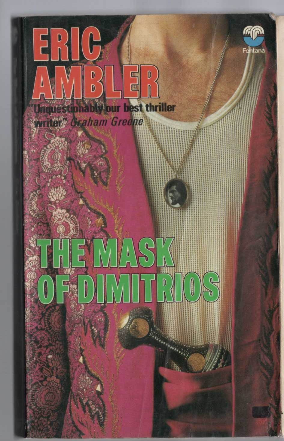 Eric Ambler  THE MASK OF DIMITRIOS front book cover image