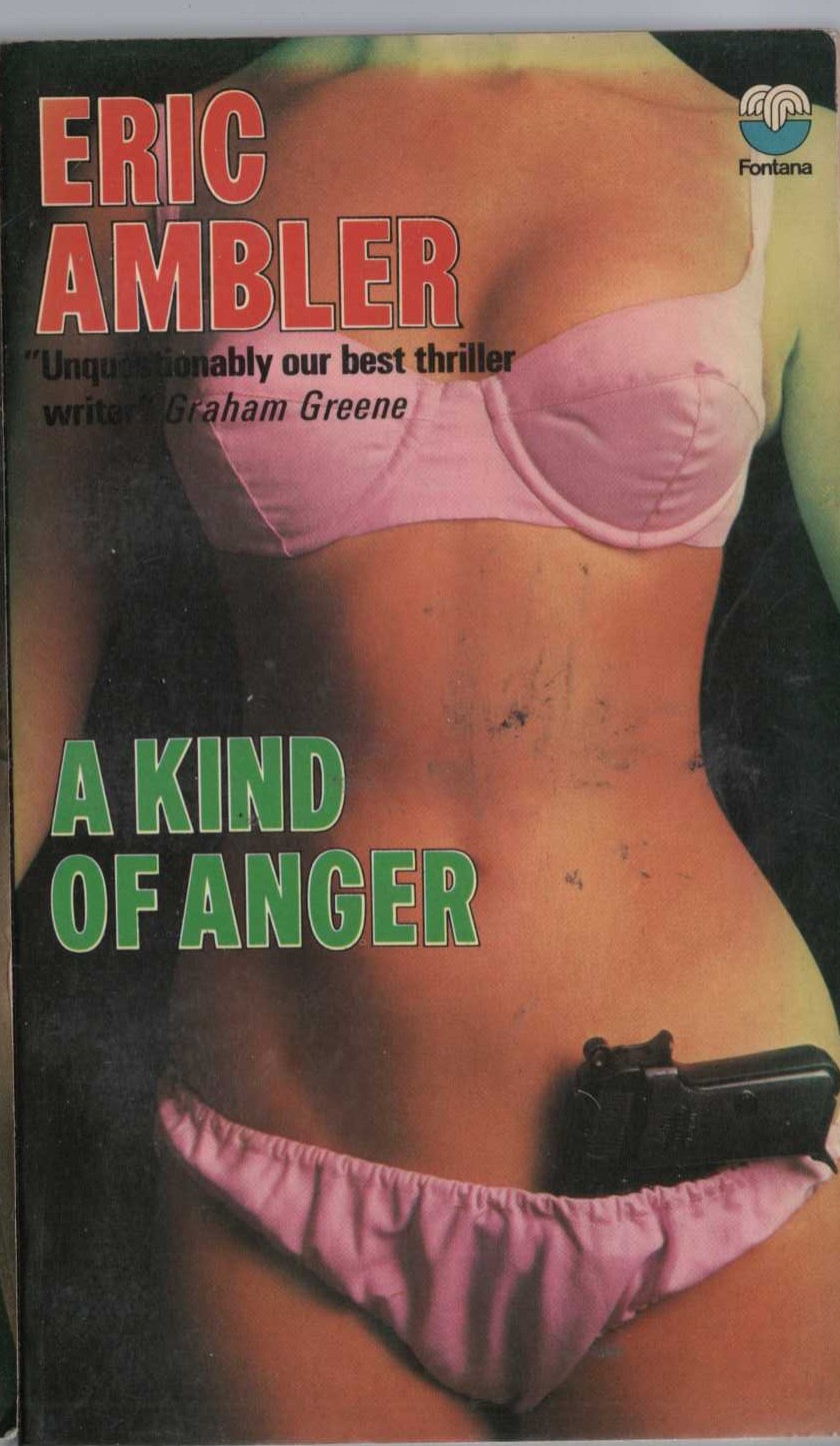 Eric Ambler  A KIND OF ANGER front book cover image