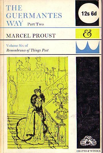 Marcel Proust  THE GUERMANTES WAY. Part Two front book cover image