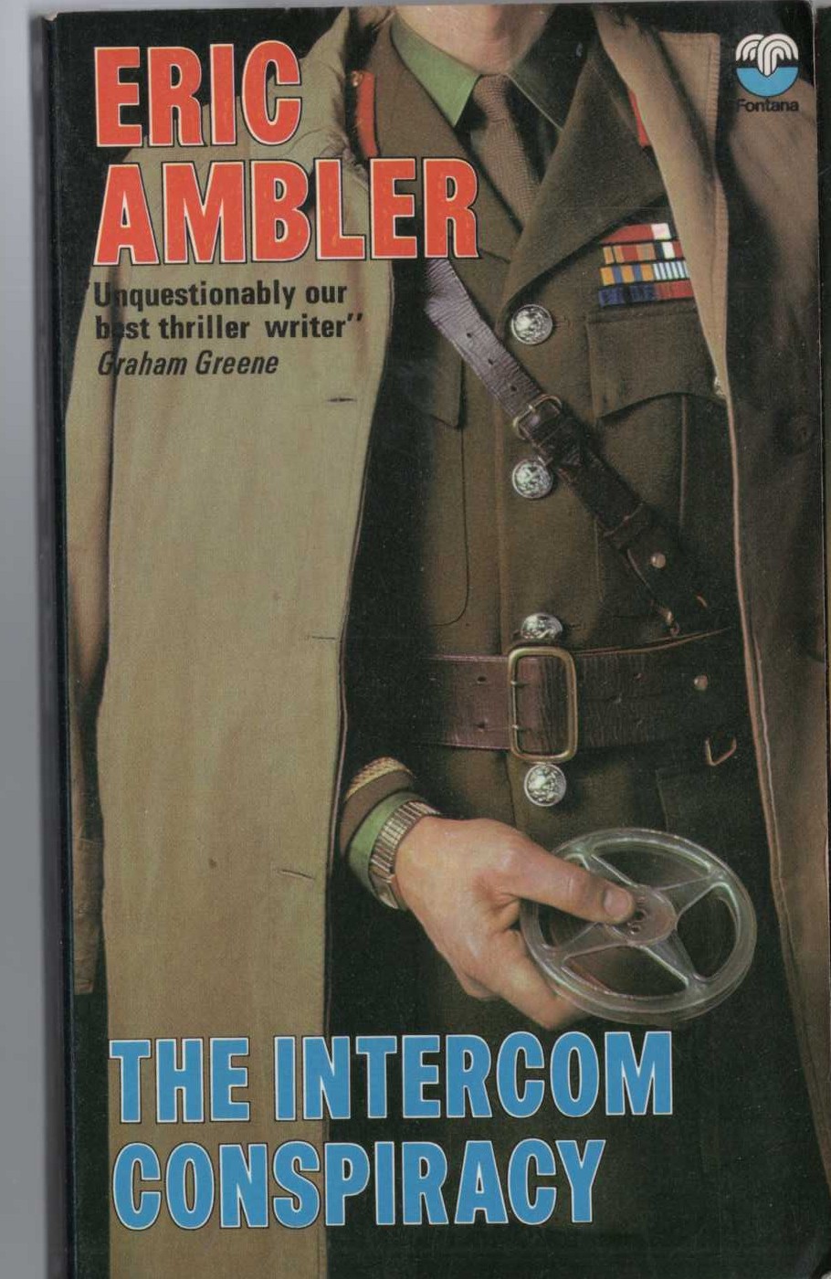 Eric Ambler  THE INTERCOM CONSPIRACY front book cover image