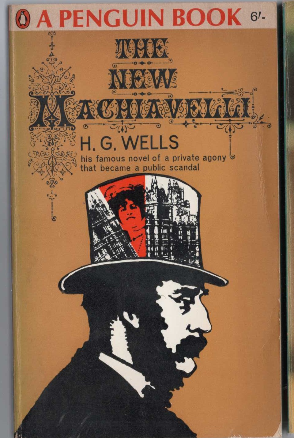 H.G. Wells  THE NEW MACHIAVELLI front book cover image