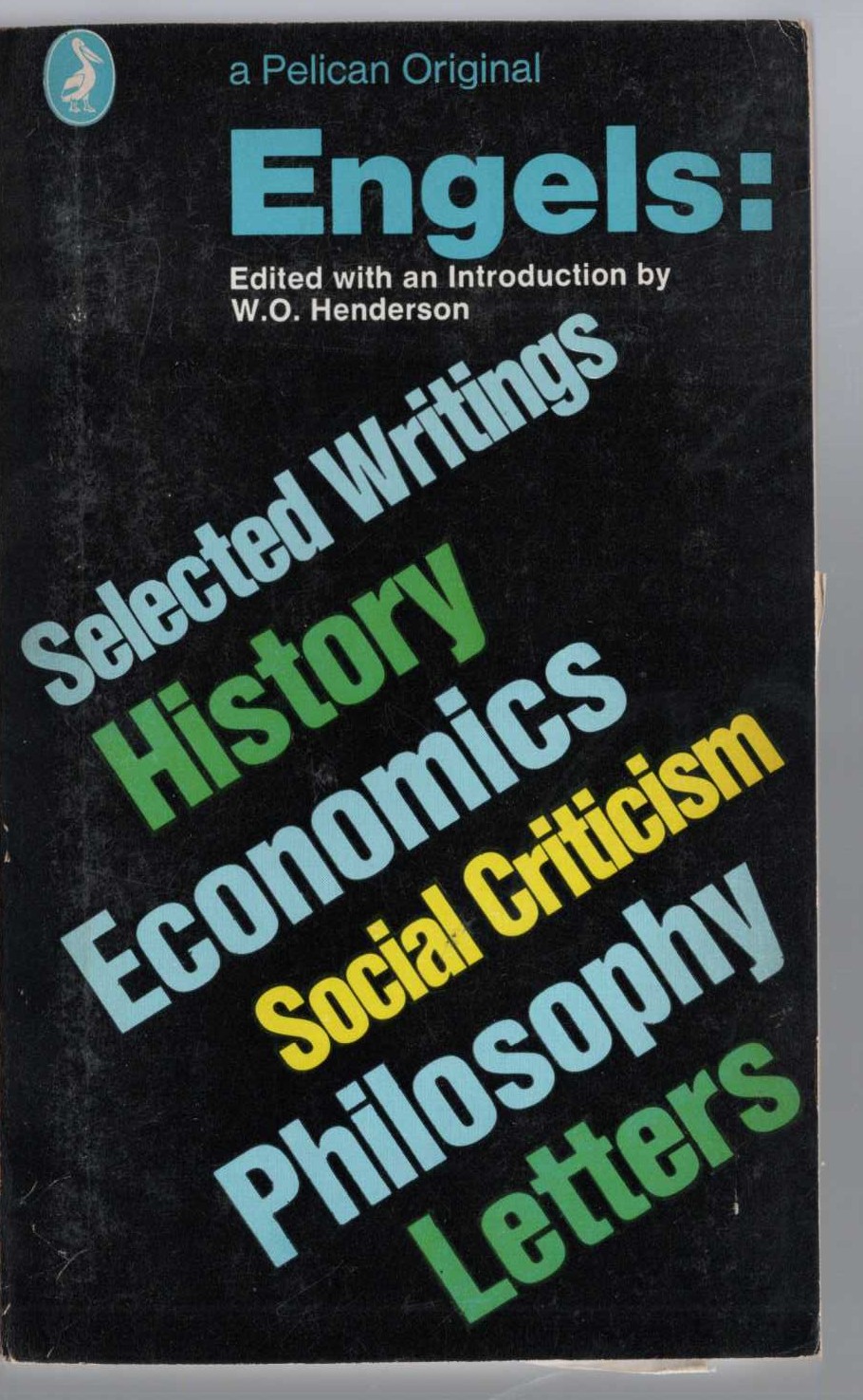 W.O. Henderson (edits_and_introduces) ENGELS: SELECTED WRITINGS front book cover image