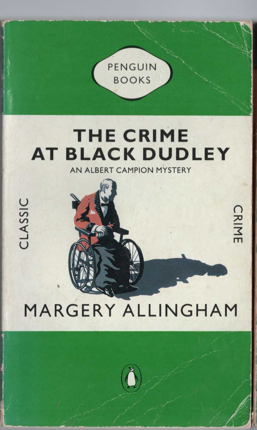 Margery Allingham  THE CRIME AT BLACK DUDLEY front book cover image
