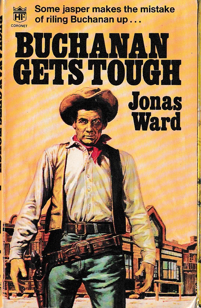 Jonas Ward  BUCHANAN GETS TOUGH front book cover image