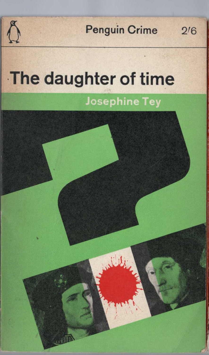 Josephine Tey  THE DAUGHTER OF TIME front book cover image