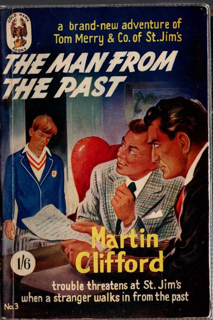 Martin Clifford  THE MAN FROM THE PAST front book cover image