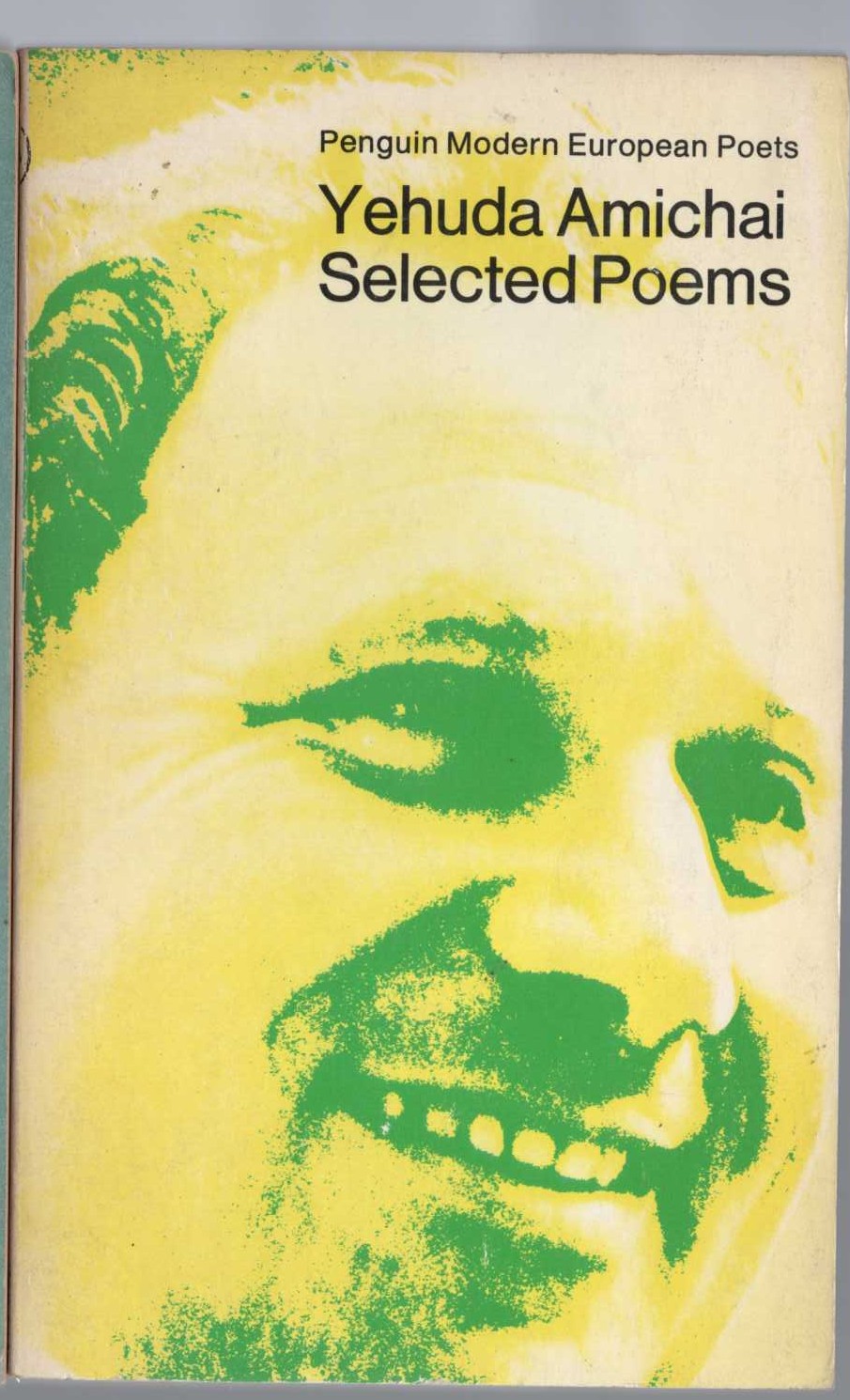 Yehuda Amichai  SELECTED POEMS (Penguin Modern European Poets) front book cover image