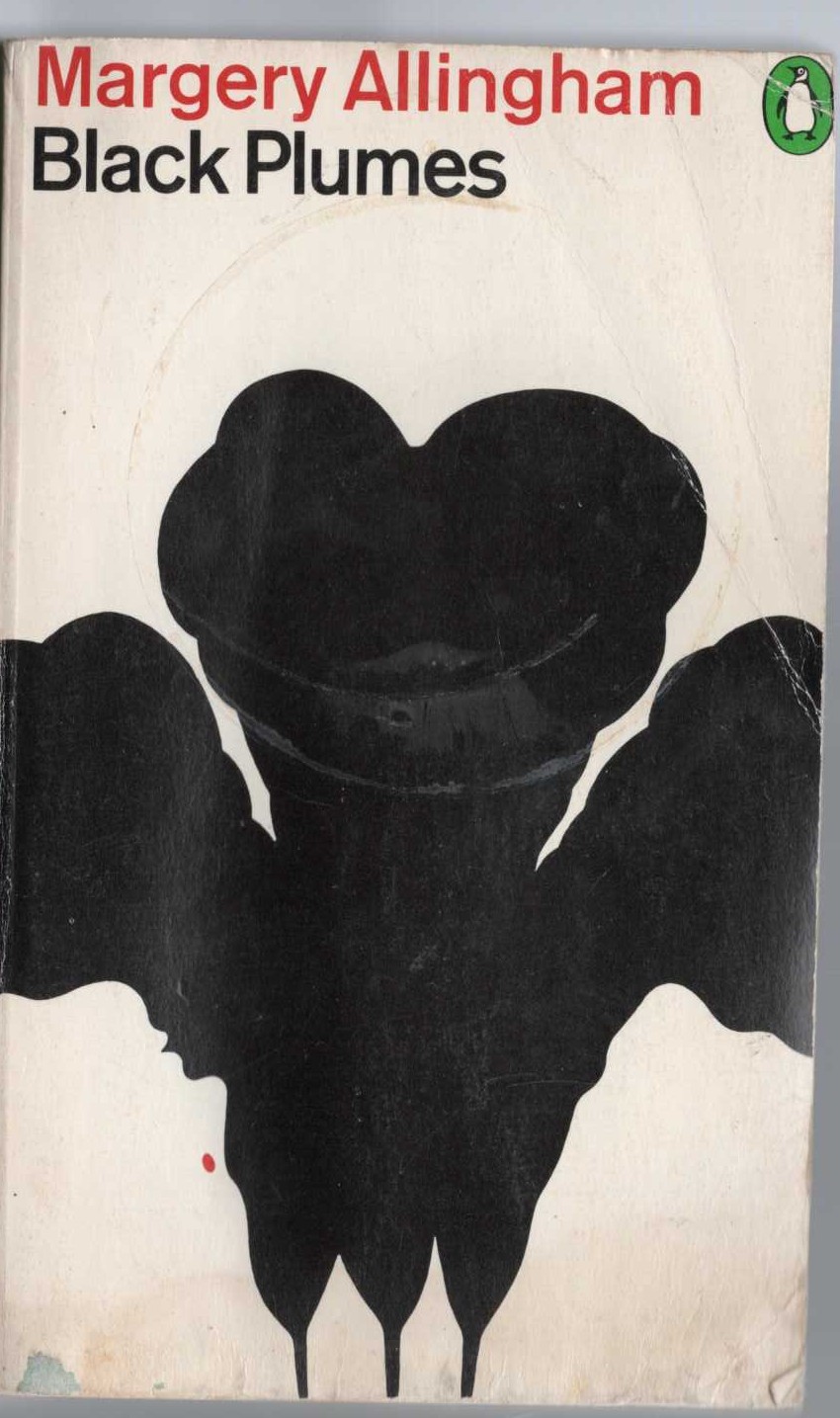 Margery Allingham  BLACK PLUMES front book cover image