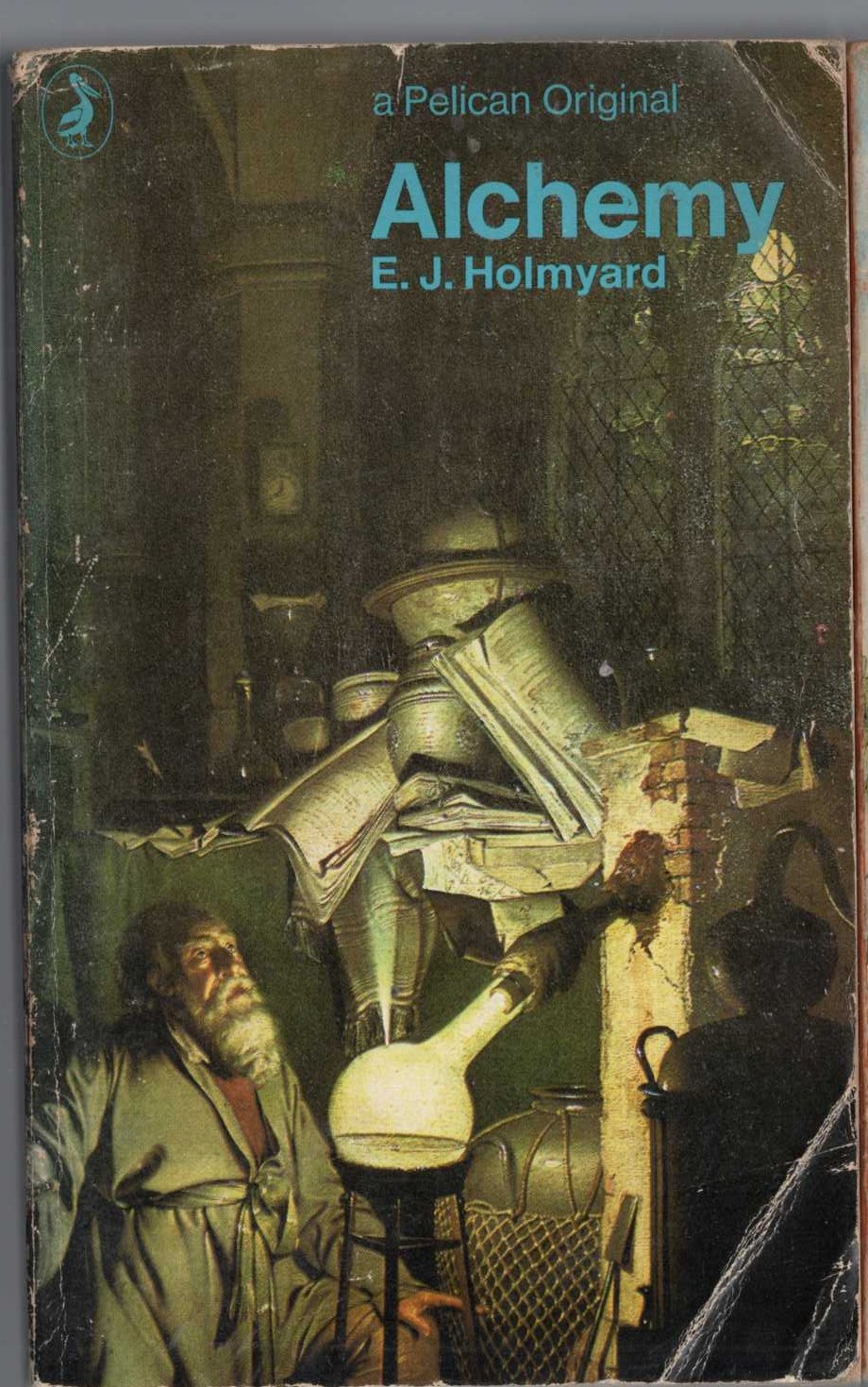 E.J. Holmyard  ALCHEMY front book cover image