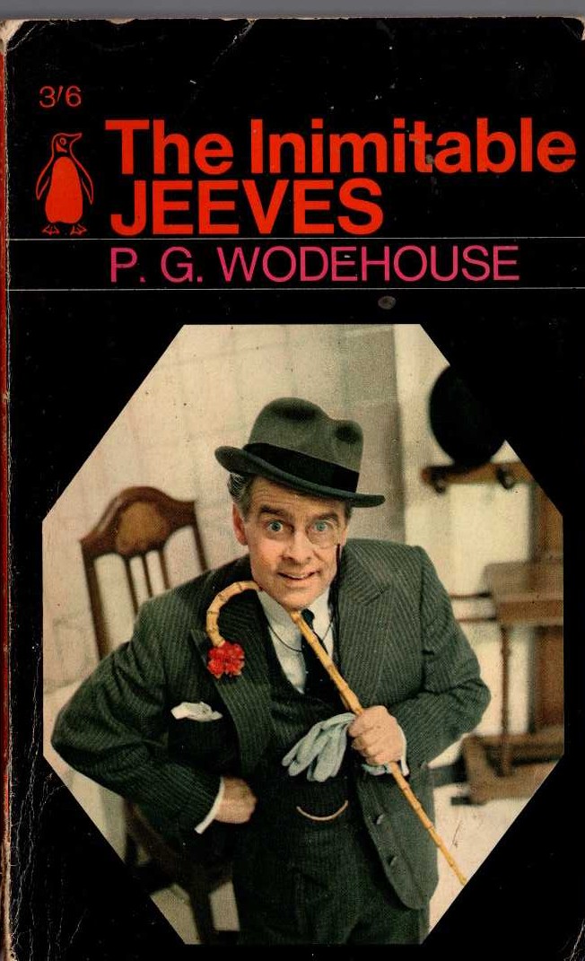 P.G. Wodehouse  THE INIMITABLE JEEVES (Ian Carmichael) front book cover image