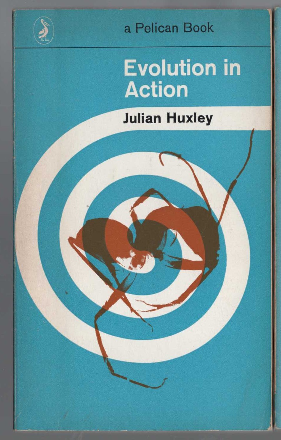 Julian Huxley  EVOLUTION IN ACTION front book cover image