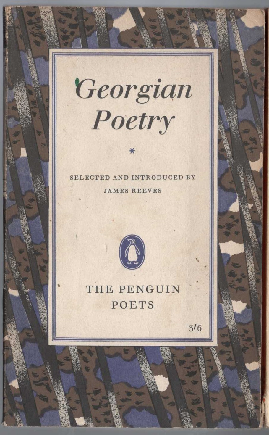James Reeves (selects_and_introduces) GEORGIAN POETRY front book cover image