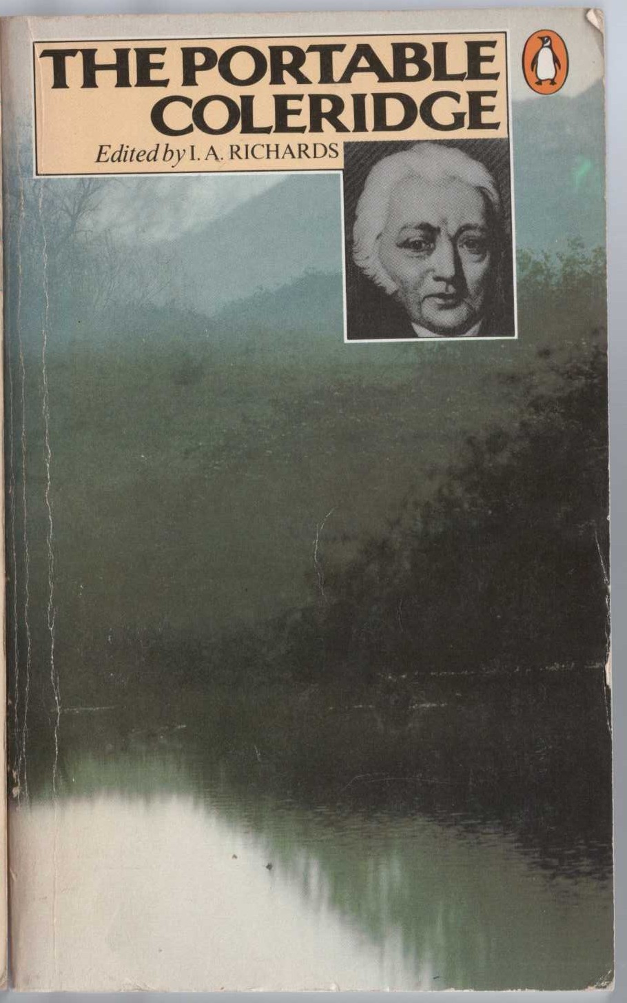 I.A Richards (edits) THE PORTABLE COLERIDGE front book cover image