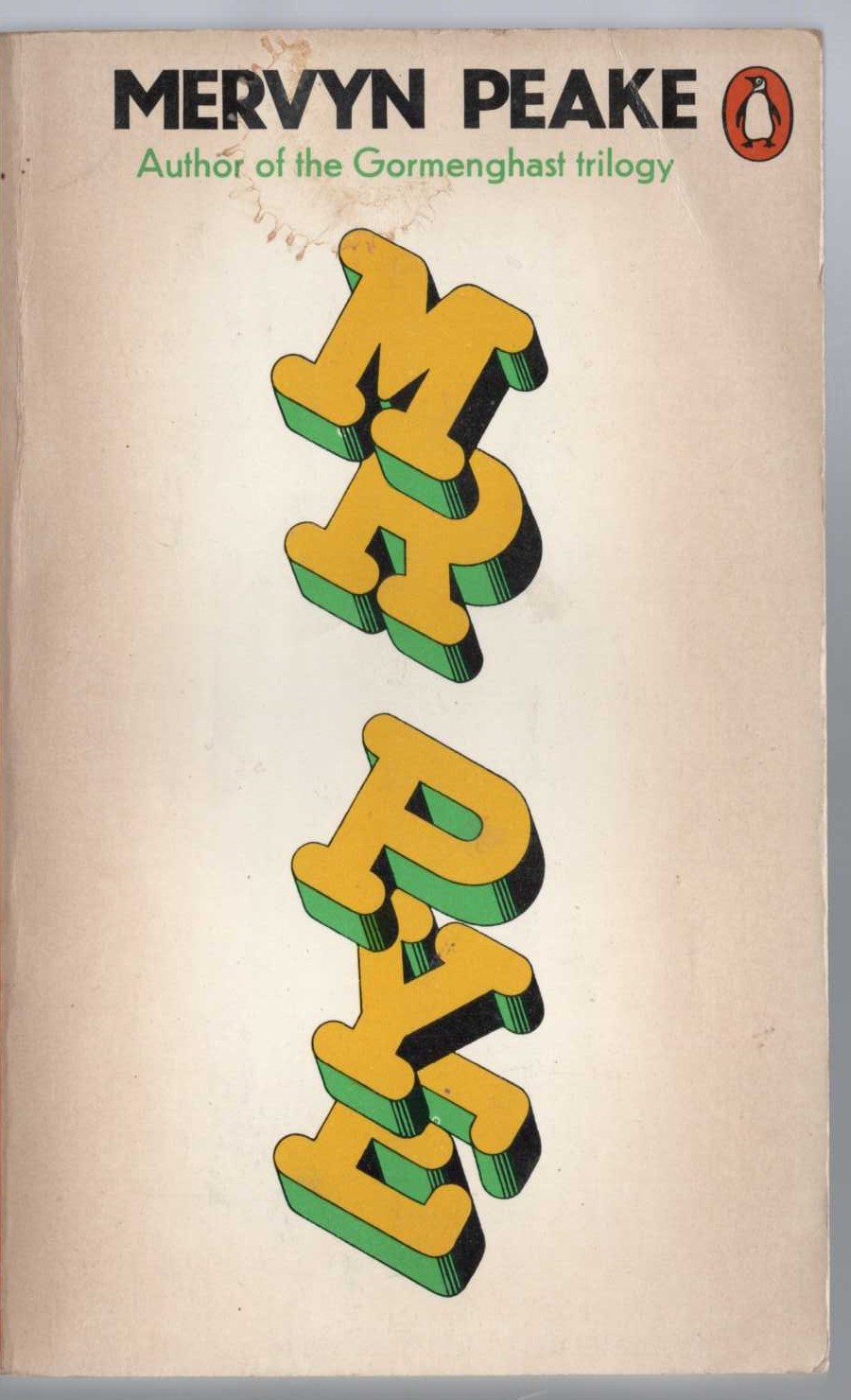 Mervyn Peake  MR PYE front book cover image