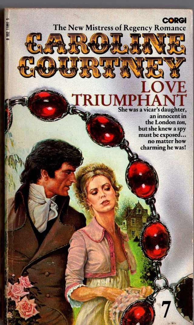 Caroline Courtney  LOVE TRIUMPHANT front book cover image
