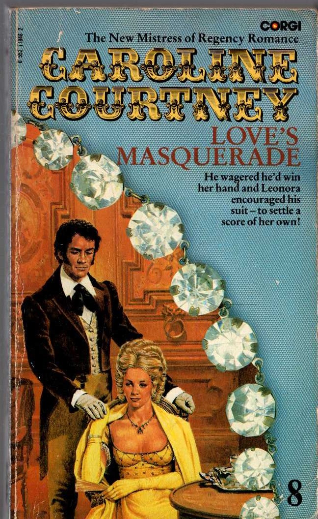 Caroline Courtney  LOVE'S MASQUERADE front book cover image