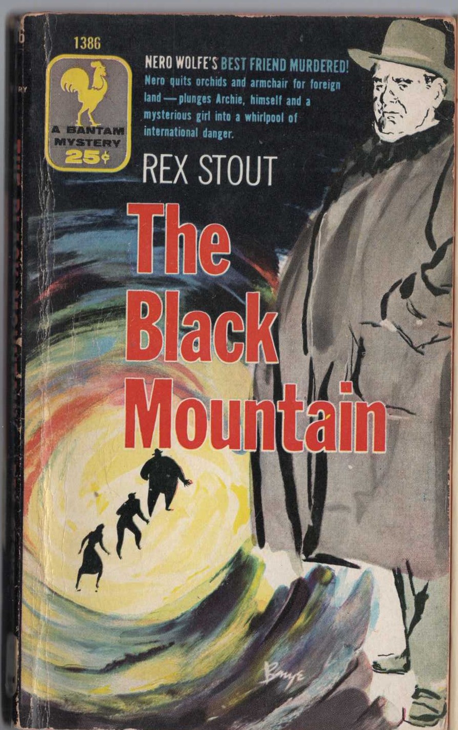 Rex Stout  THE BLACK MOUNTAIN front book cover image