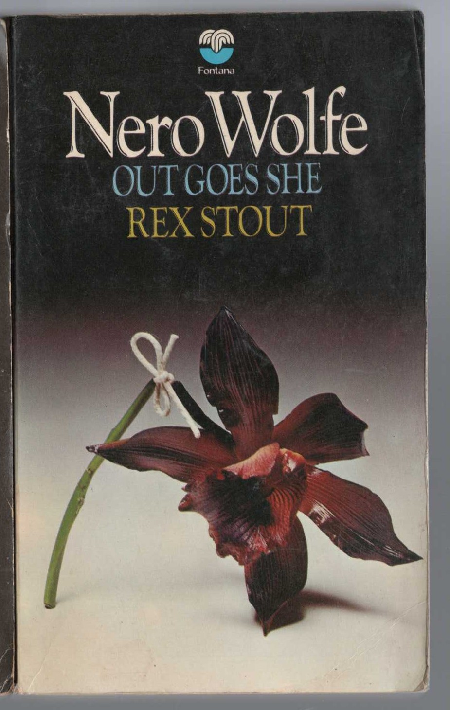 Rex Stout  OUT GOES SHE front book cover image