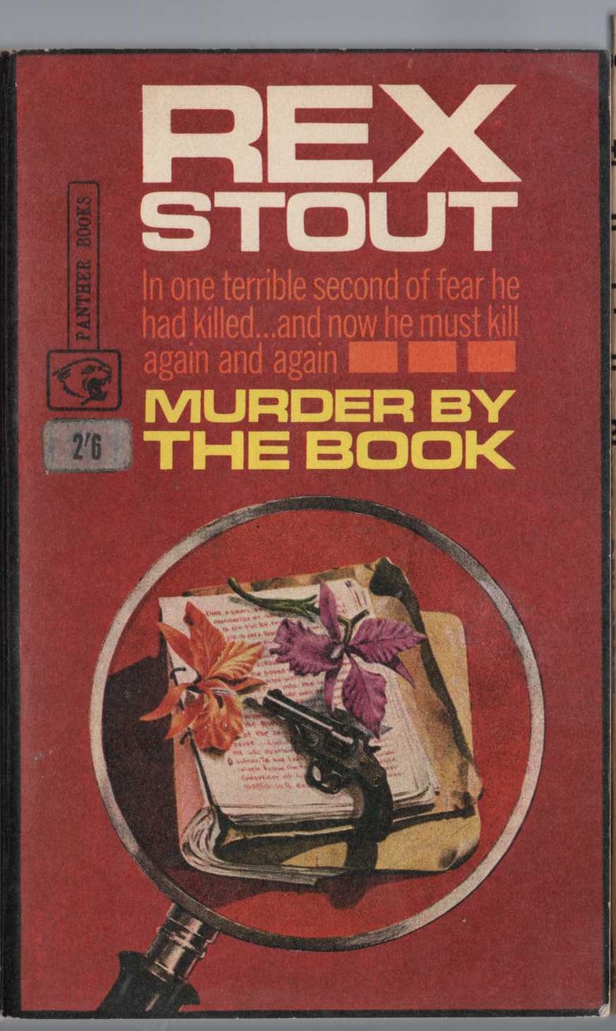 Rex Stout  MURDER BY THE BOOK front book cover image