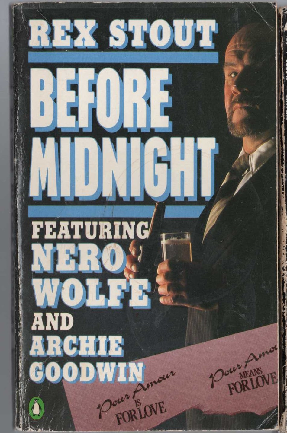 Rex Stout  BEFORE MIDNIGHT front book cover image