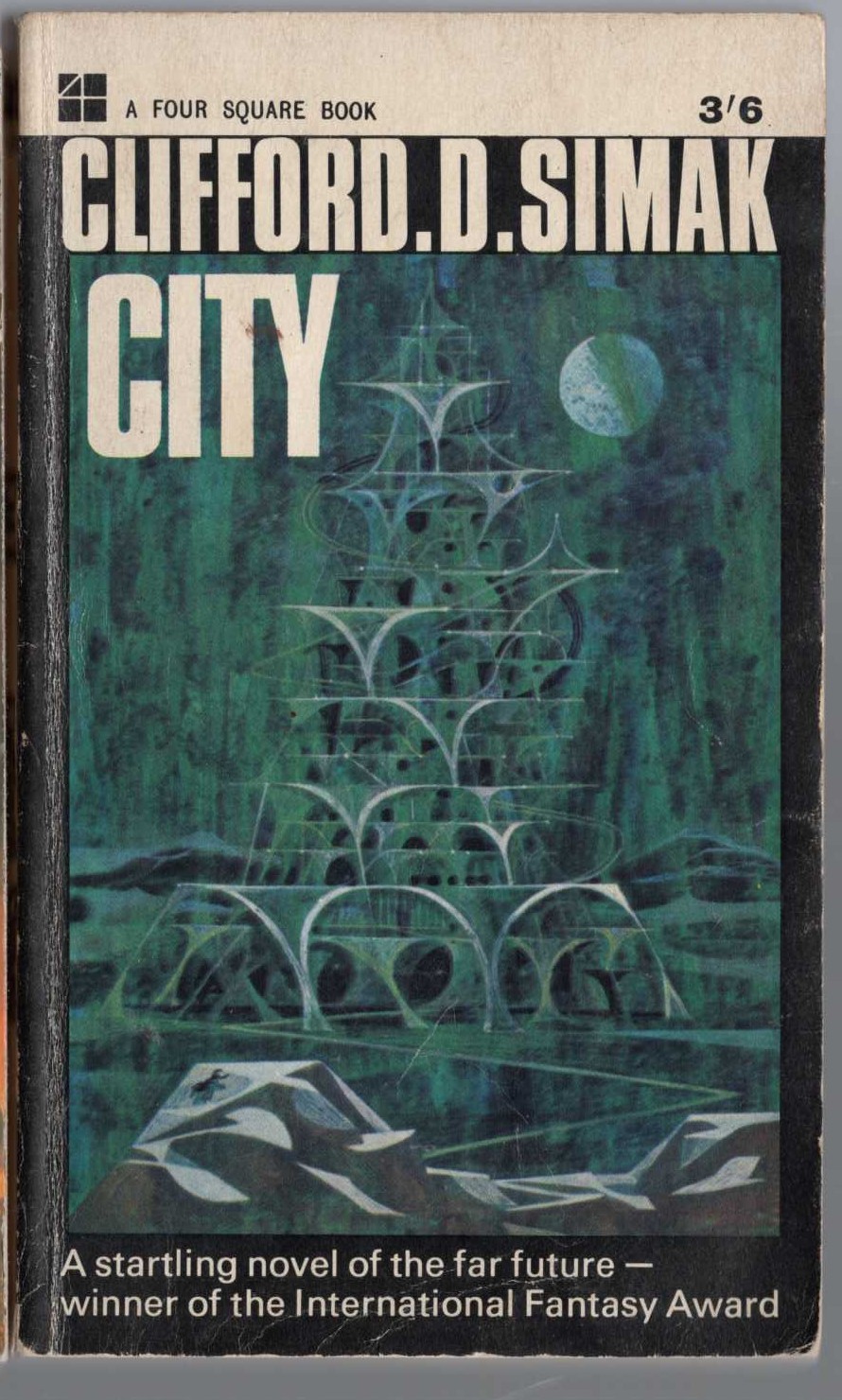 Clifford D. Simak  CITY front book cover image