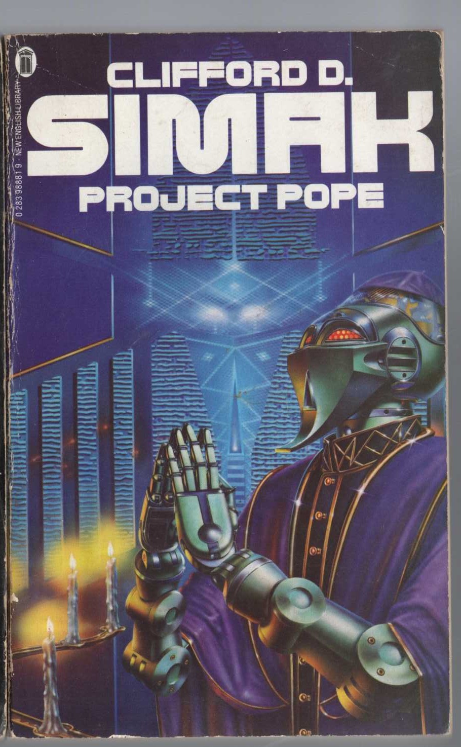 Clifford D. Simak  PROJECT POPE front book cover image
