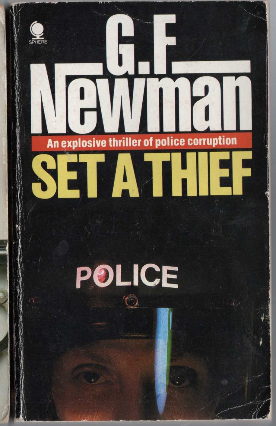 G.F. Newman  SET A THIEF front book cover image