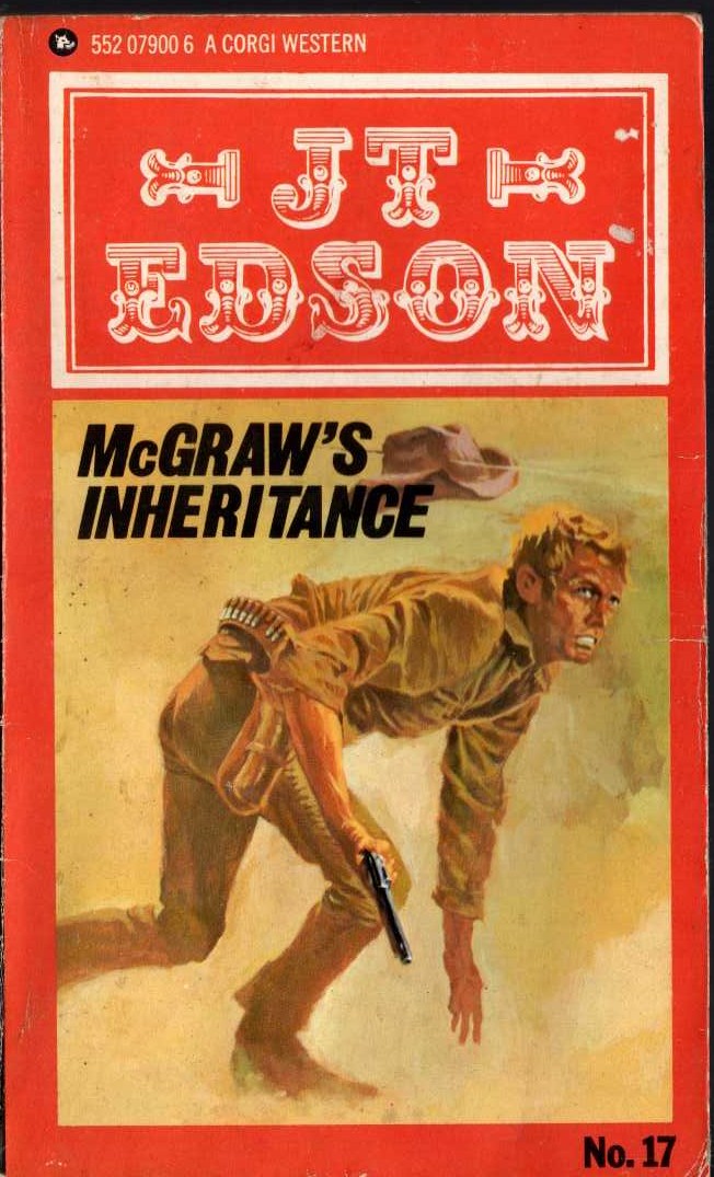 J.T. Edson  McGRAW'S INHERITANCE front book cover image