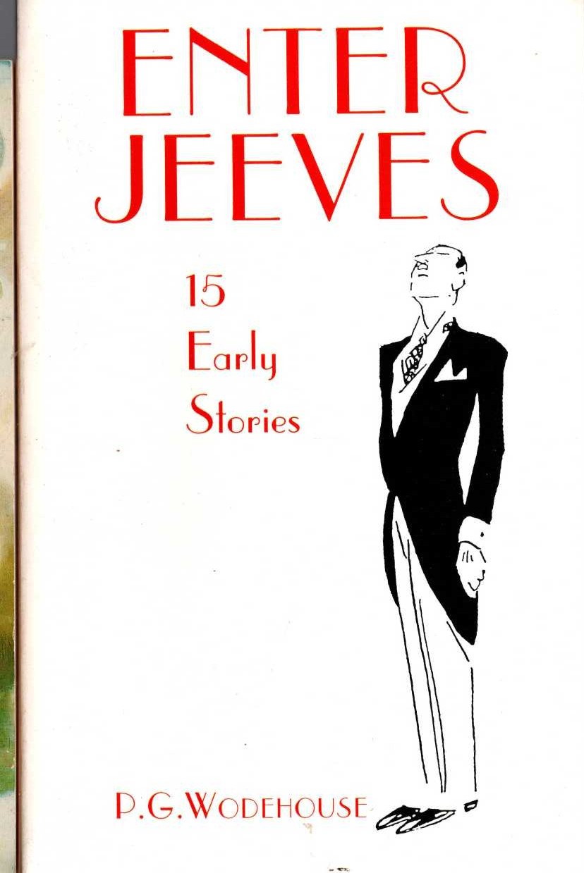 P.G. Wodehouse  ENTER JEEVES. 15 Early Stories front book cover image