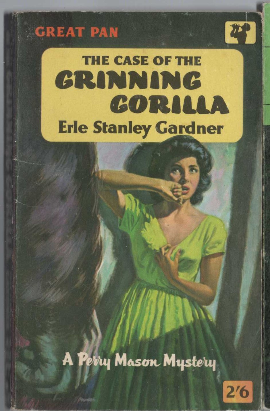 Erle Stanley Gardner  THE CASE OF THE GRINNING GORILLA front book cover image