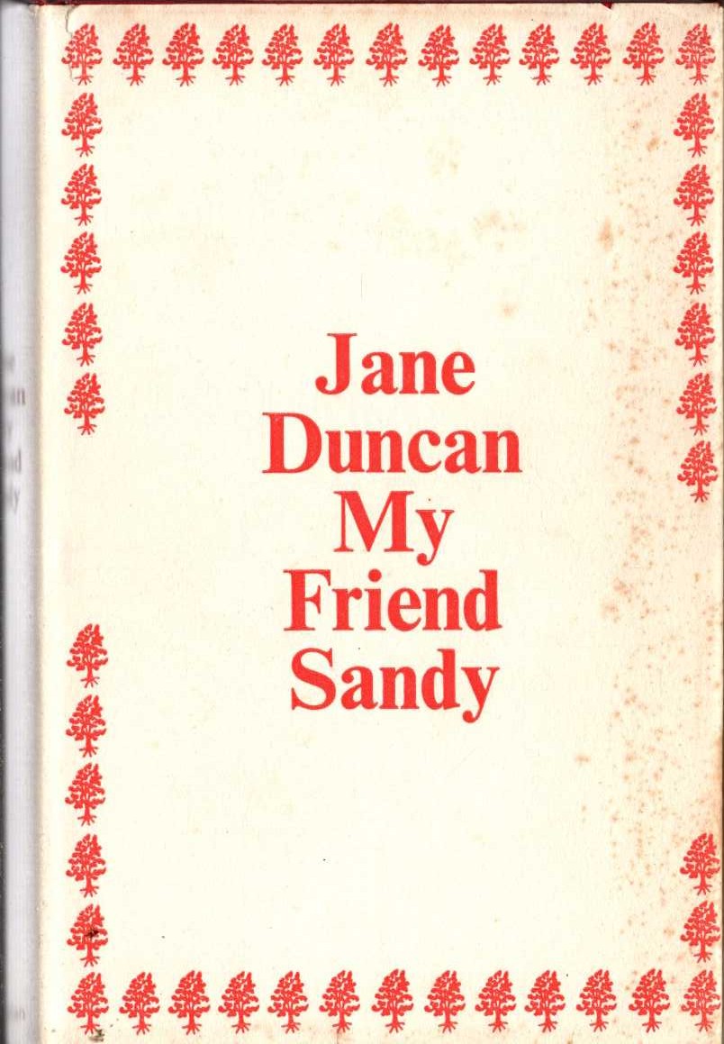 MY FRIEND SANDY front book cover image