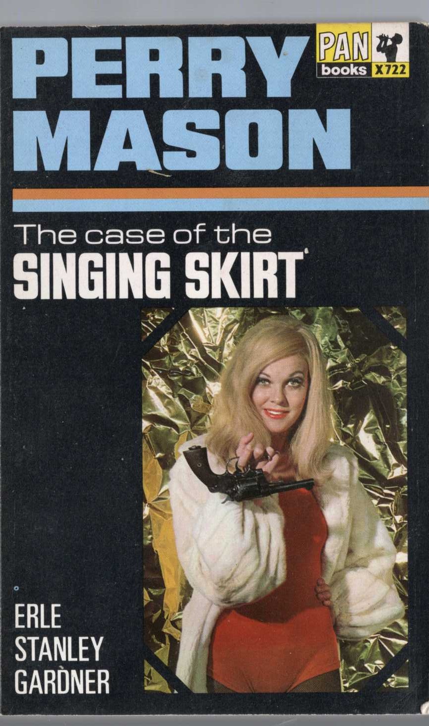 Erle Stanley Gardner  THE CASE OF THE SINGING SKIRT front book cover image
