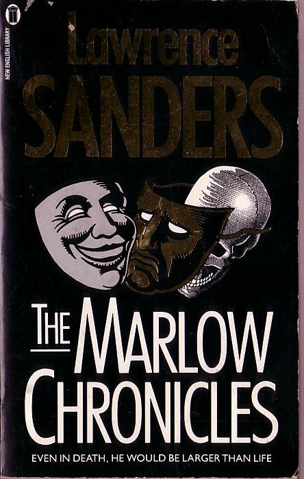 Lawrence Sanders  THE MARLOW CHRONICLES front book cover image