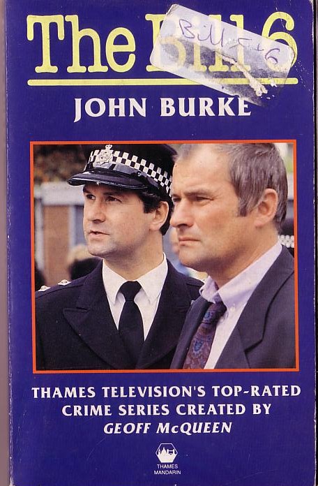 John Burke  THE BILL #6 front book cover image