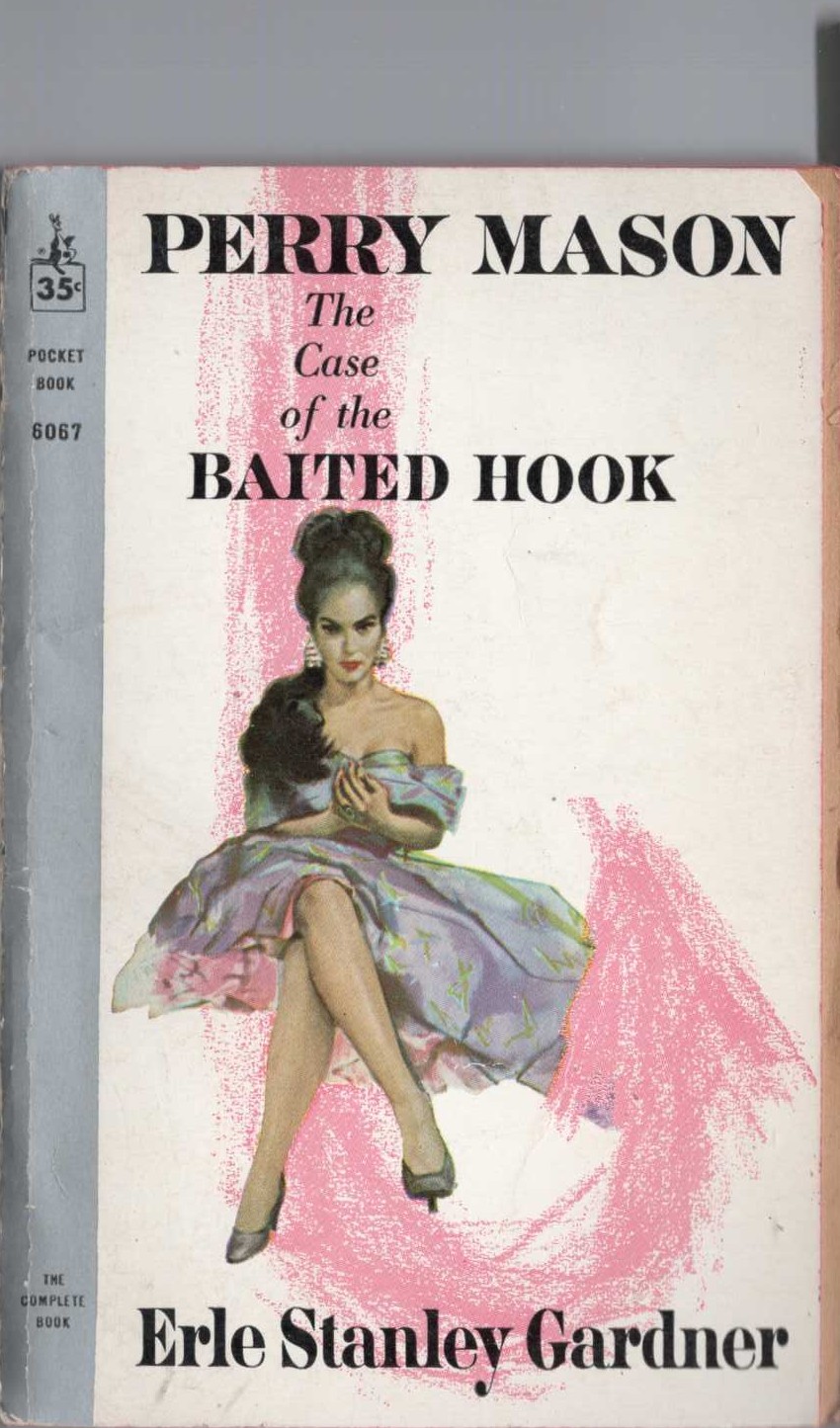 Erle Stanley Gardner  THE CASE OF THE BAITED HOOK front book cover image