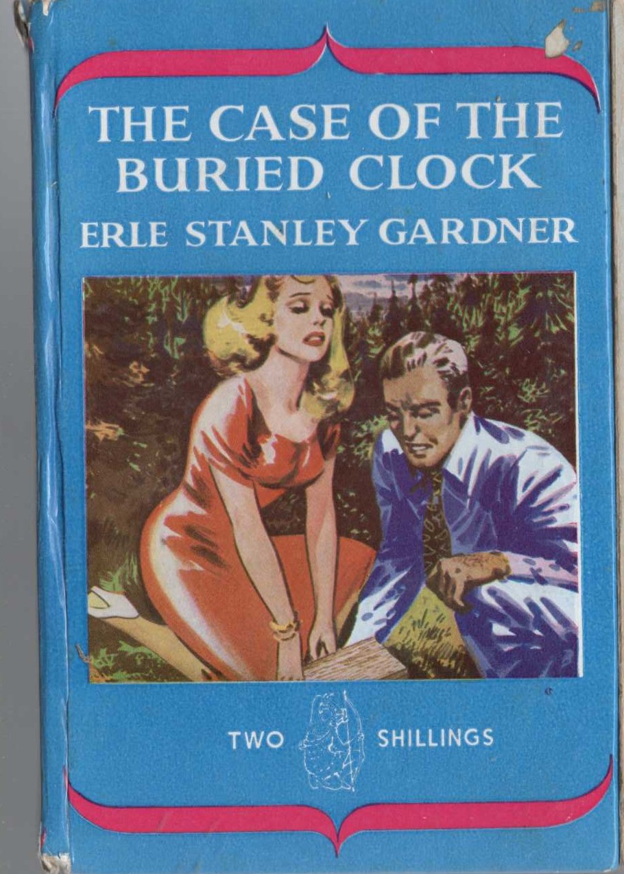 THE CASE OF THE BURIED CLOCK front book cover image