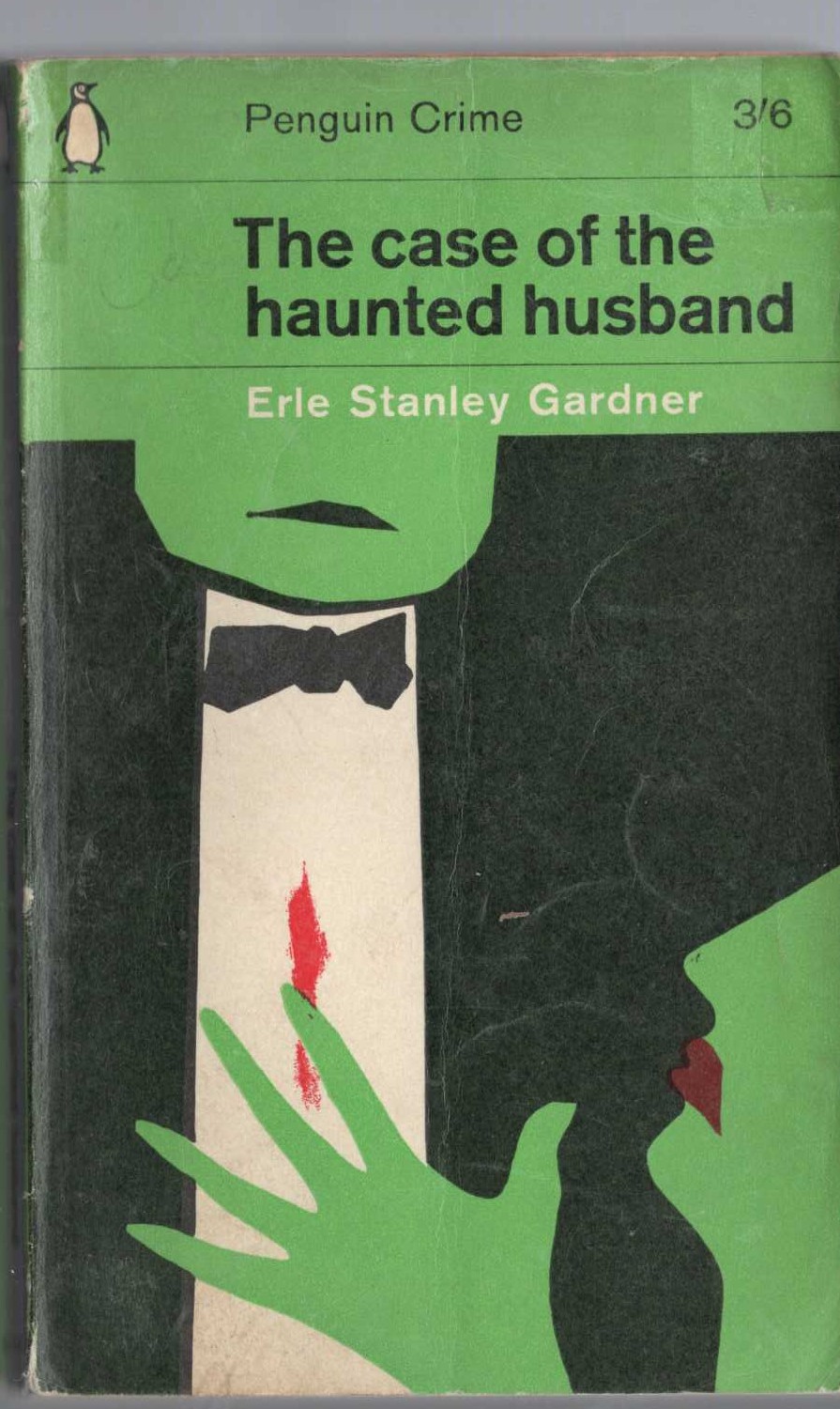 Erle Stanley Gardner  THE CASE OF THE HAUNTED HUSBAND front book cover image