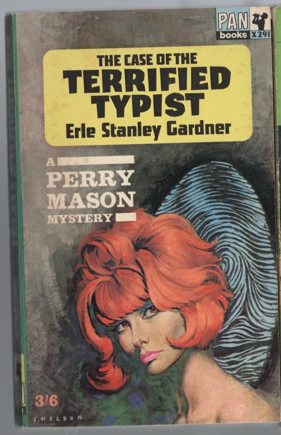Erle Stanley Gardner  THE CASE OF THE TERRIFIED TYPIST front book cover image