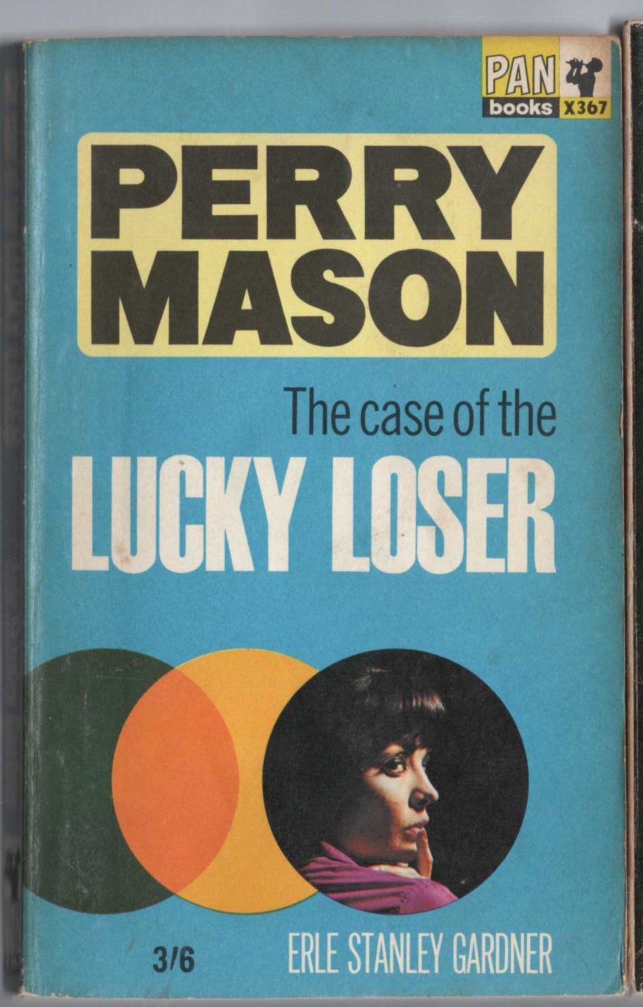 Erle Stanley Gardner  THE CASE OF THE LUCKY LOSER front book cover image