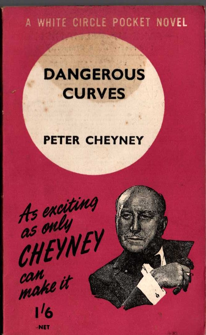 Peter Cheyney  DANGEROUS CURVES front book cover image