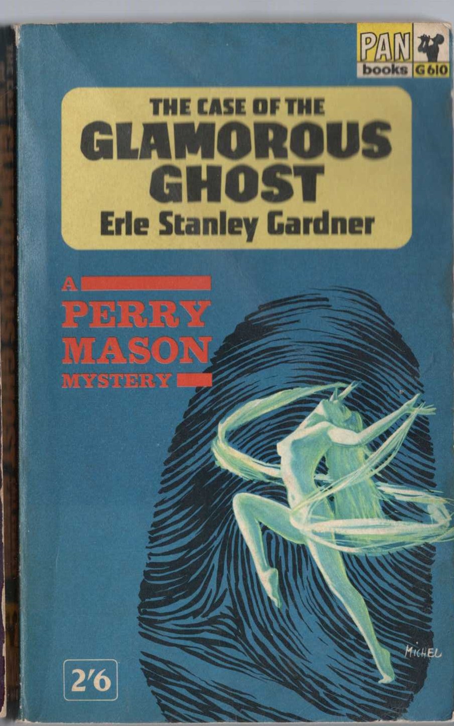 Erle Stanley Gardner  THE CASE OF THE GLAMOROUS GHOST front book cover image