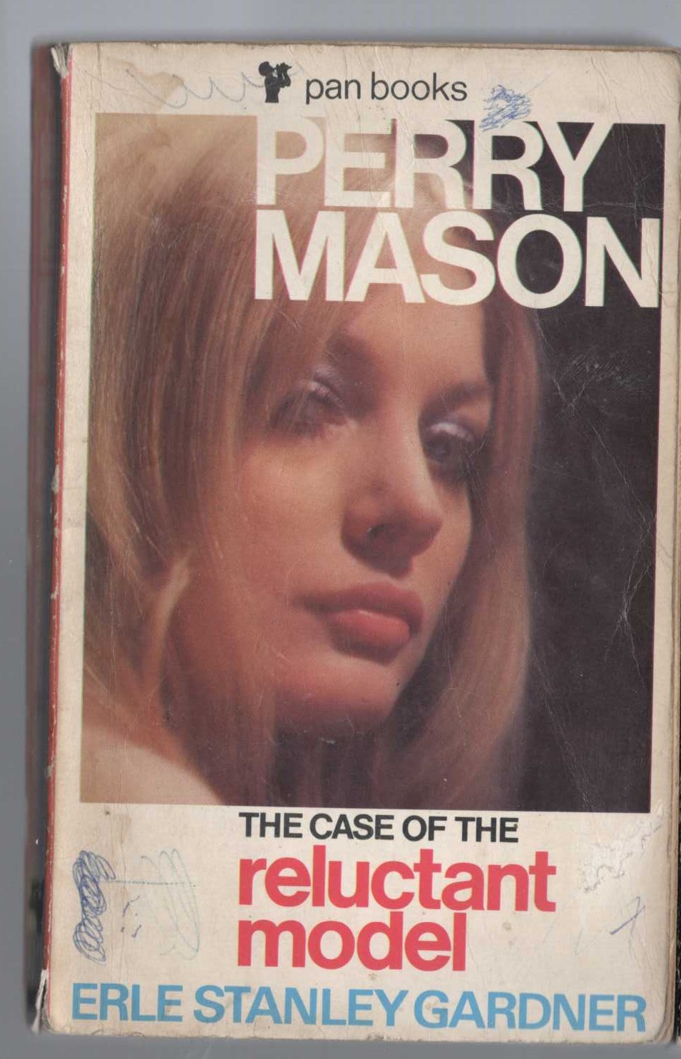 Erle Stanley Gardner  THE CASE OF THE RELUCTANT MODEL front book cover image